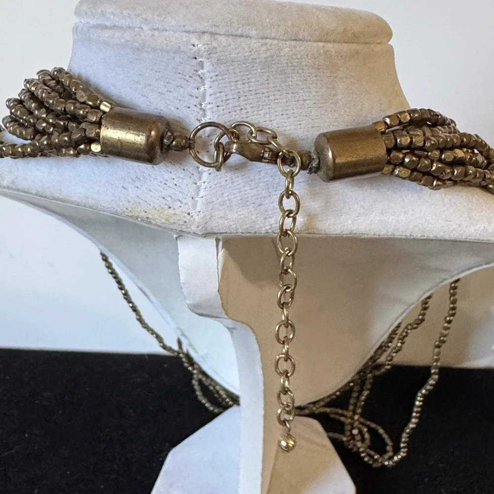 Vintage Multi-Strand Beaded Necklace - Picture 3 of 4